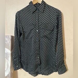 Equipment Femme Silk Button Down Shirt